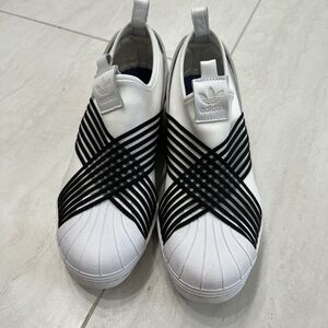 Adidas Superstar stretchy slip-on women’s sneakers